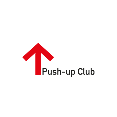 Needs translation: Logo des Push up-Clubs